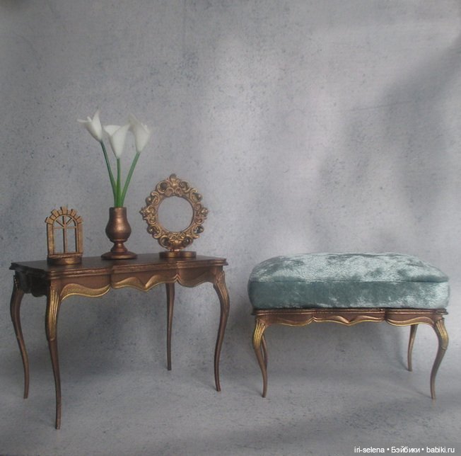 Опять мебель — Мебель для кукол и домиков: фото