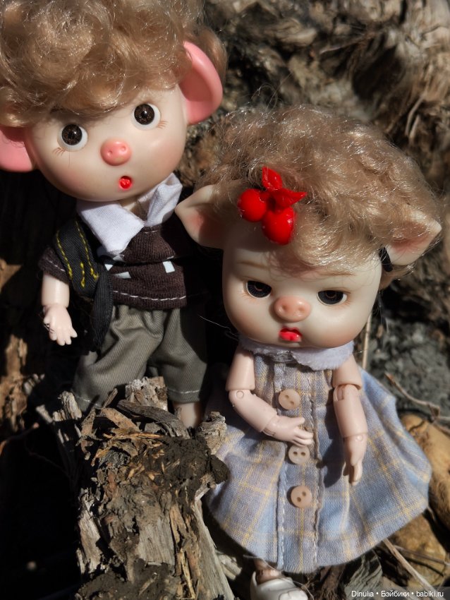 Саша и Маша — Куклы с Алиэкспресс (Aliexpress): Китайские шарнирные (фото 2)