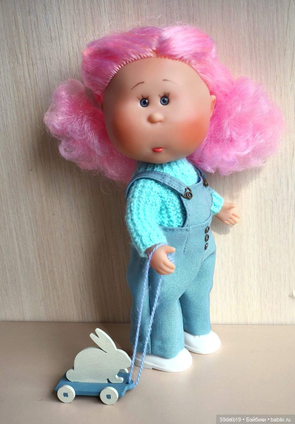 Модняшка Мия в новом комбинезоне и кофточке (фото 7)