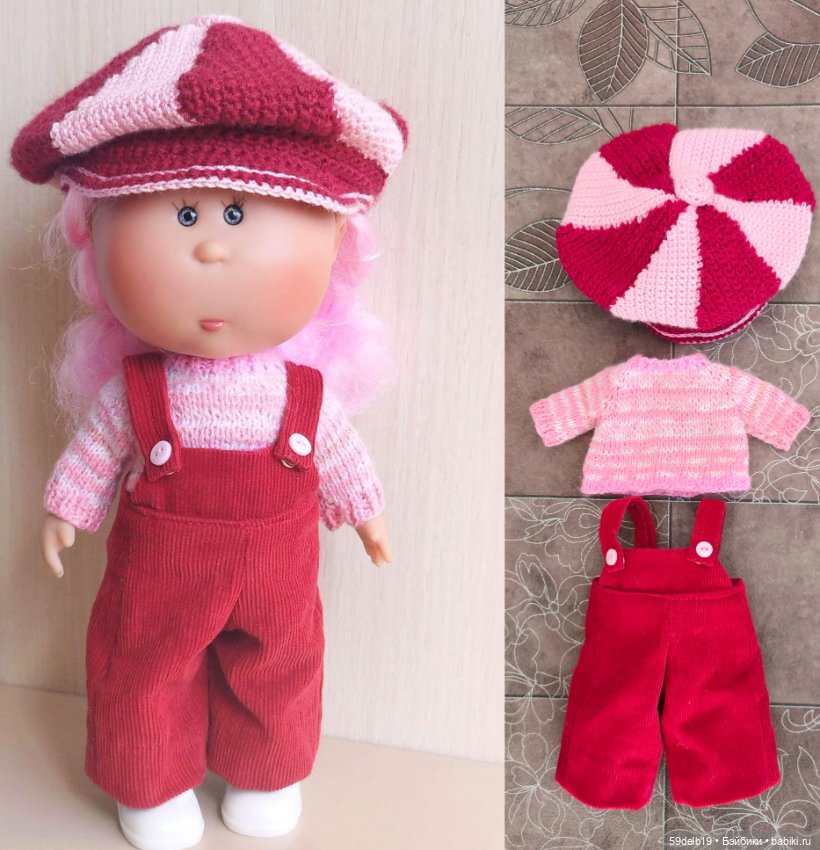 Модняшка Мия в новом комбинезоне и кофточке