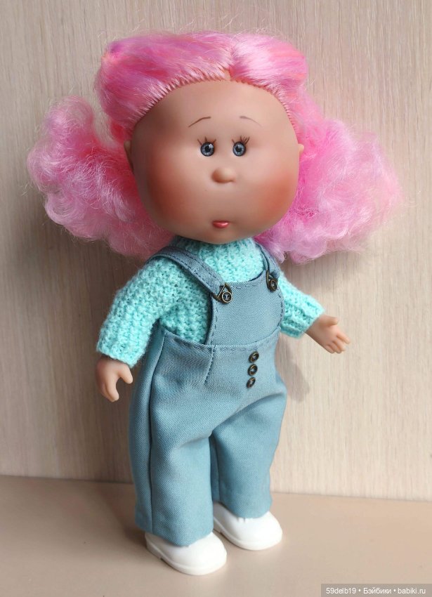 Модняшка Мия в новом комбинезоне и кофточке (фото 2)