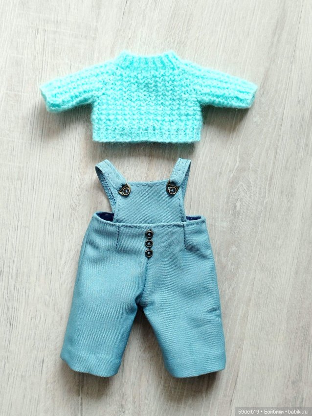 Модняшка Мия в новом комбинезоне и кофточке (фото 8)