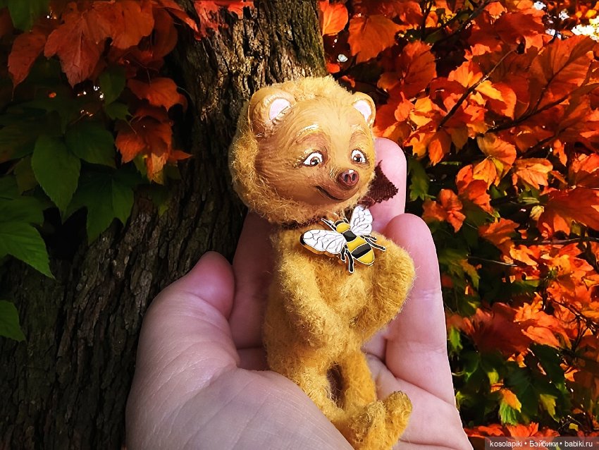 Медовый малыш 🧶 — Вязаные игрушки и амигуруми: крючком (фото 2)