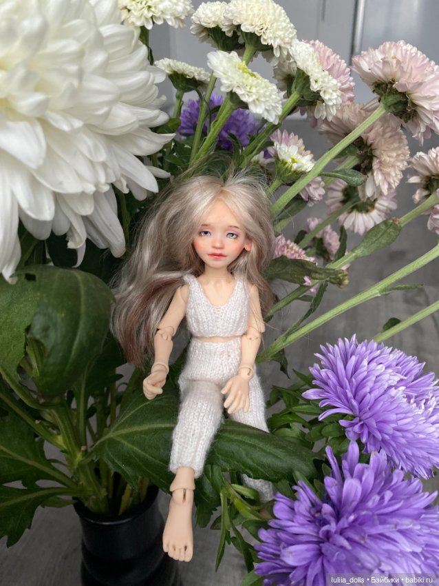 Девочки с букетом — Домашние фото авторских кукол: личные коллекции (фото 5)