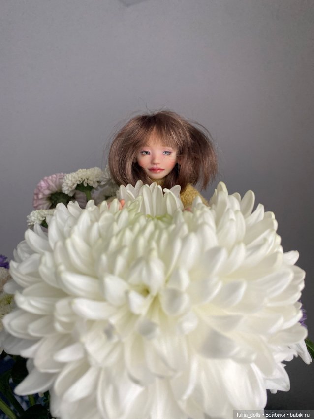 Девочки с букетом — Домашние фото авторских кукол: личные коллекции (фото 2)