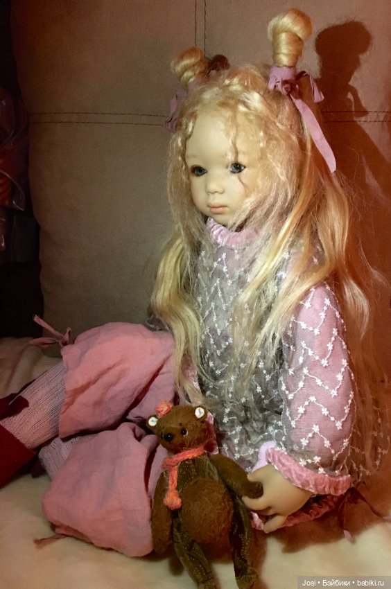 Polly с золотыми волосами 2003 от Annette Himstedt