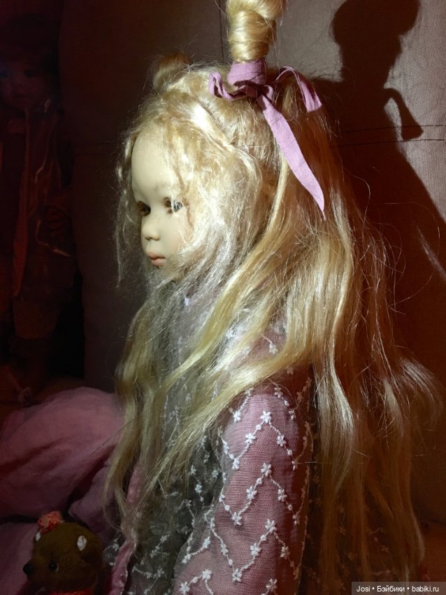 Polly с золотыми волосами 2003 от Annette Himstedt (фото 4)