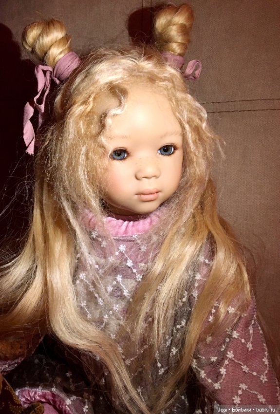 Polly с золотыми волосами 2003 от Annette Himstedt (фото 8)