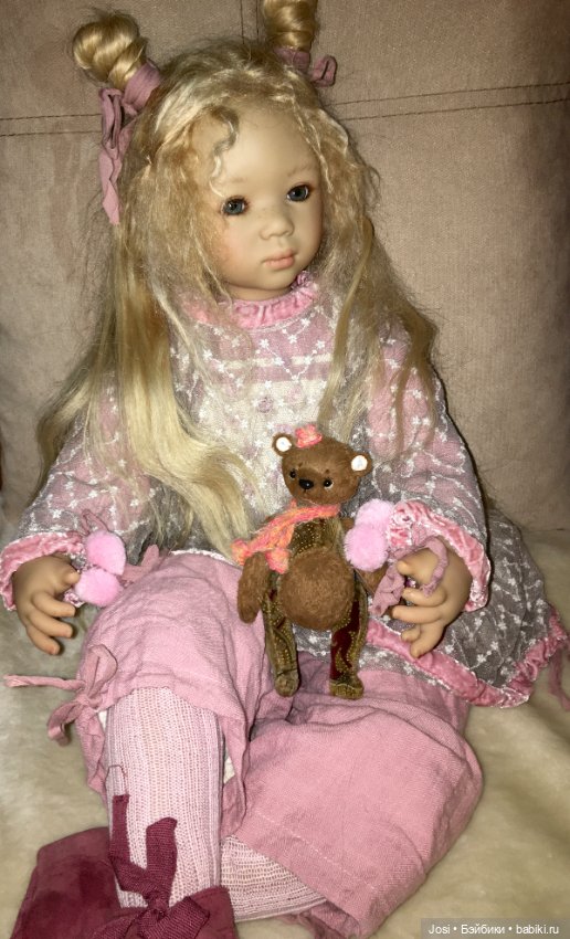 Polly с золотыми волосами 2003 от Annette Himstedt