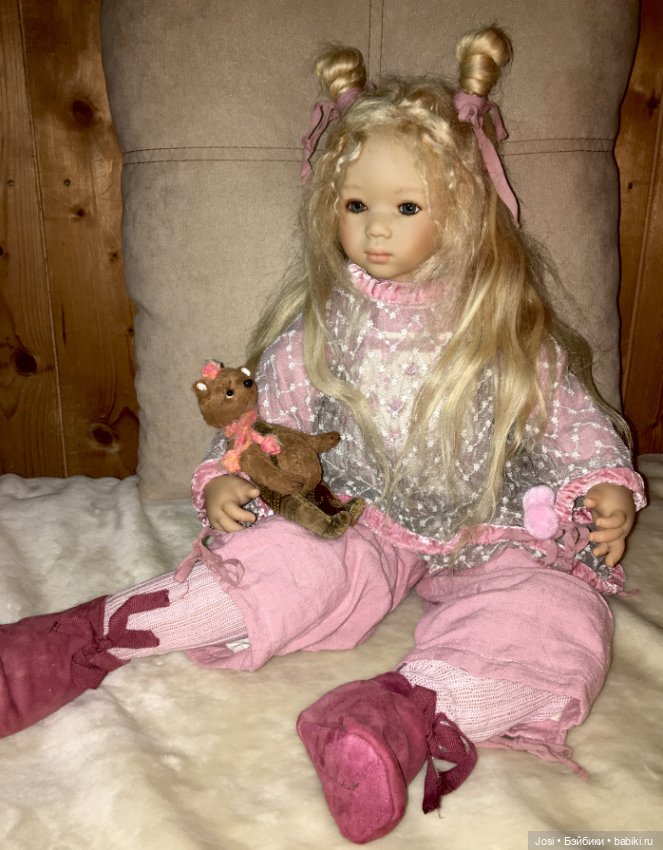 Polly с золотыми волосами 2003 от Annette Himstedt