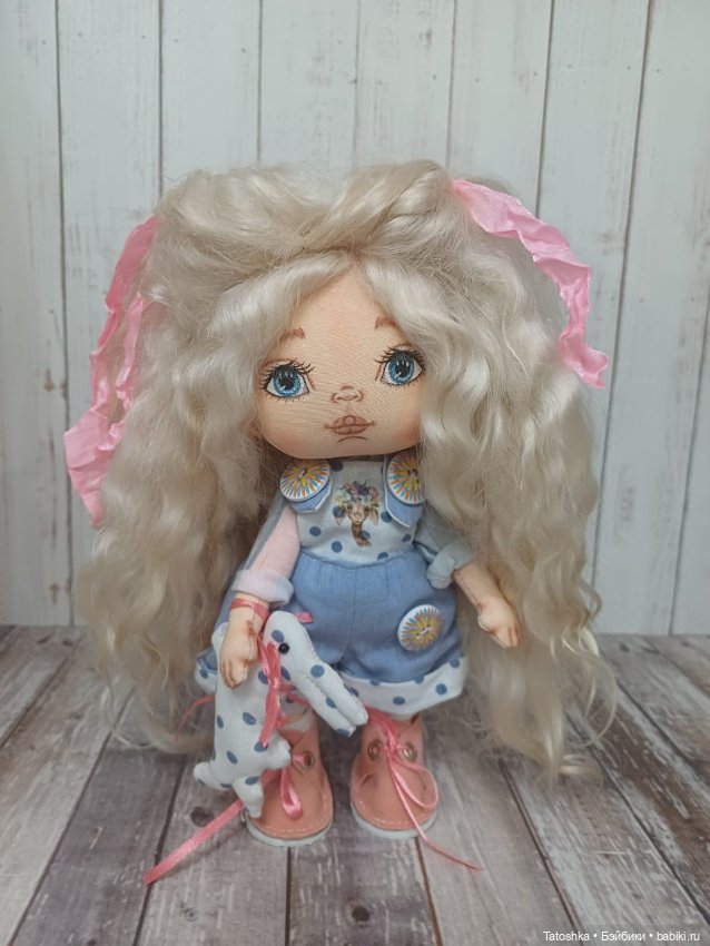 Мои первые текстильные куклы (фото 2)