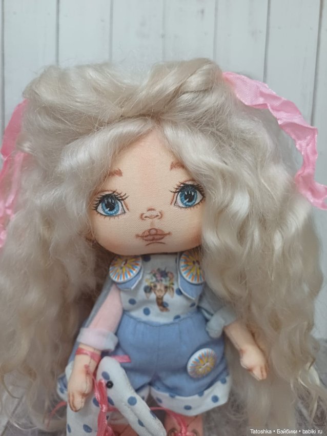 Мои первые текстильные куклы (фото 3)