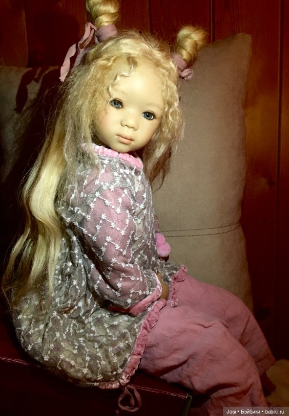 Polly с золотыми волосами 2003 от Annette Himstedt