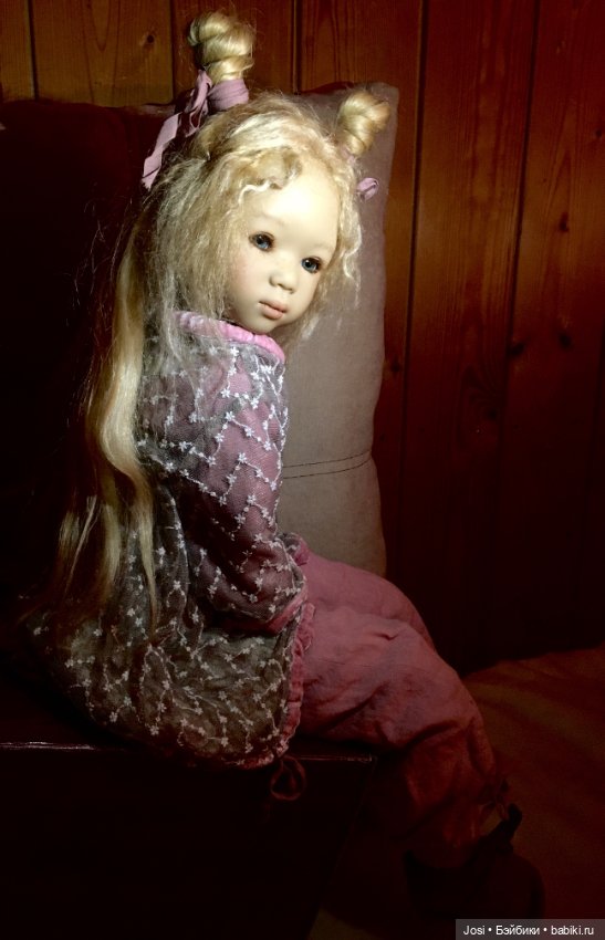 Polly с золотыми волосами 2003 от Annette Himstedt