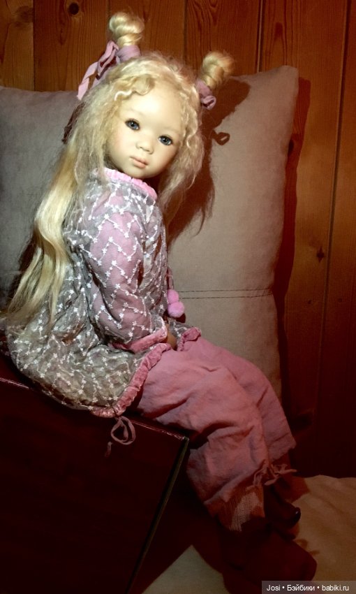 Polly с золотыми волосами 2003 от Annette Himstedt