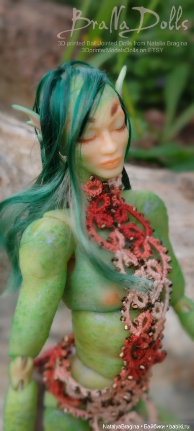 Русал мальчик Арвэн — Авторские шарнирные куклы своими руками: лепка