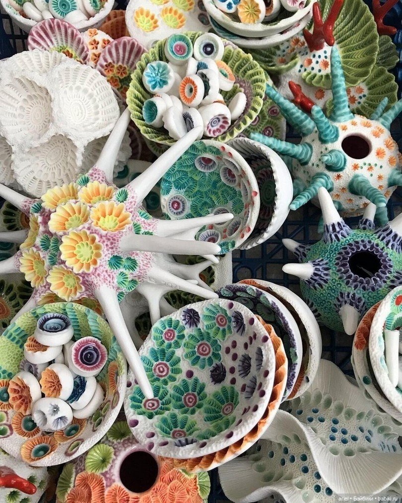 Работы Lisa Stevens — Лепка авторских игрушек и папье