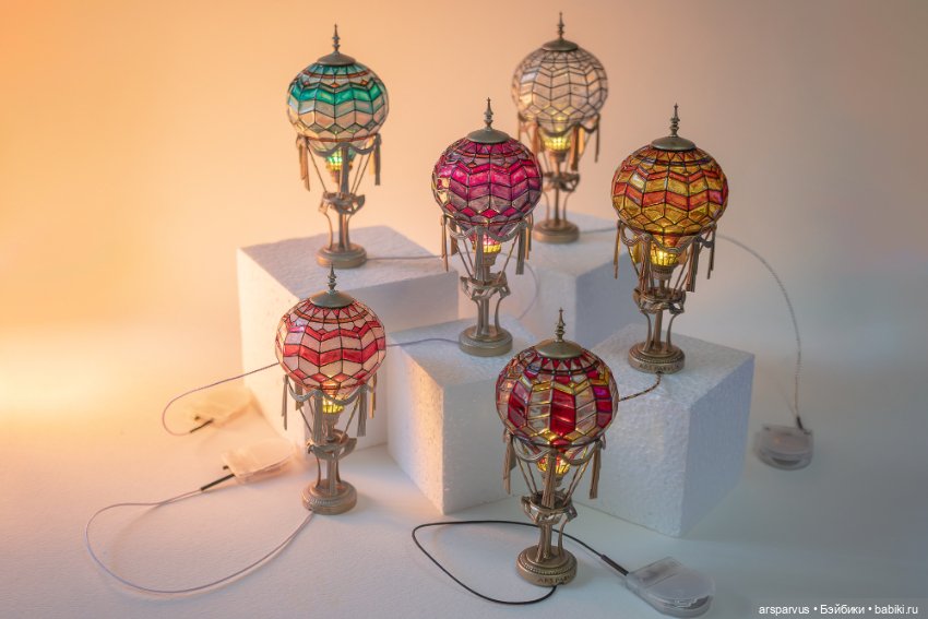 Миниатюра светильник 'воздушный шар'