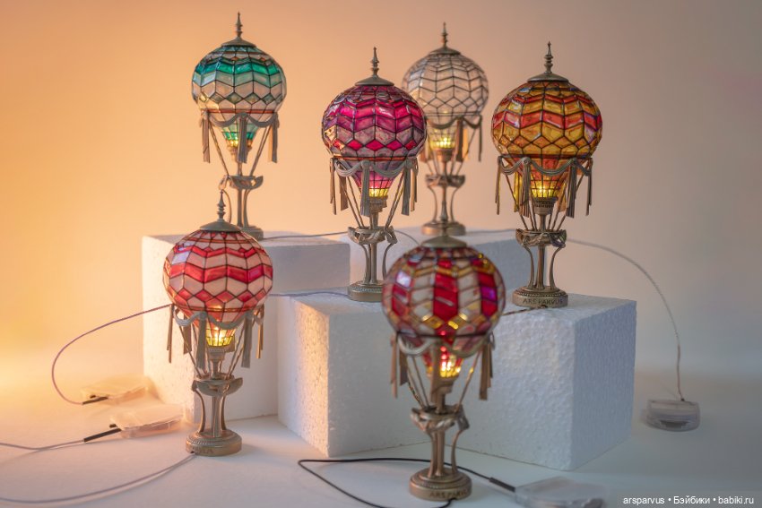 Миниатюра светильник 'воздушный шар' (фото 9)