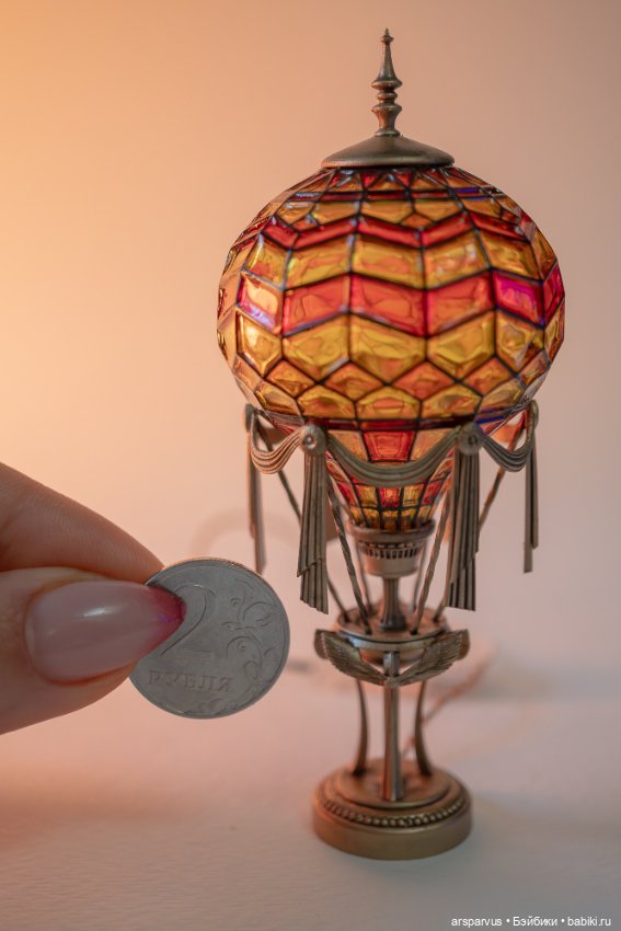 Миниатюра светильник 'воздушный шар' (фото 3)
