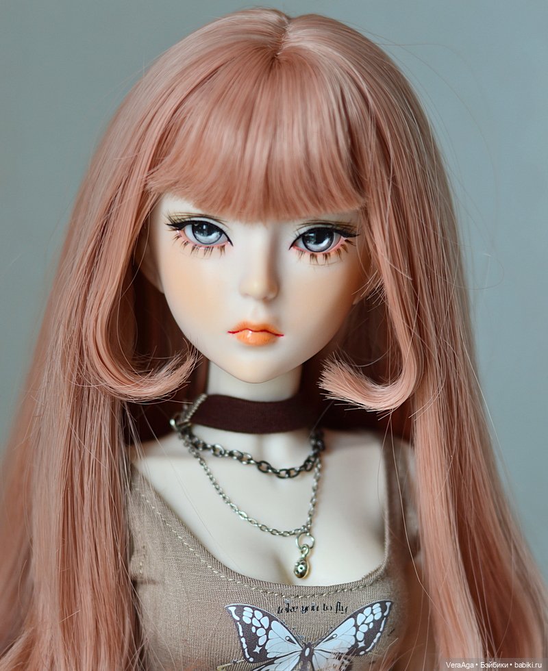 Чем убрать оранжевый пигмент с лица куклы (фото 3)