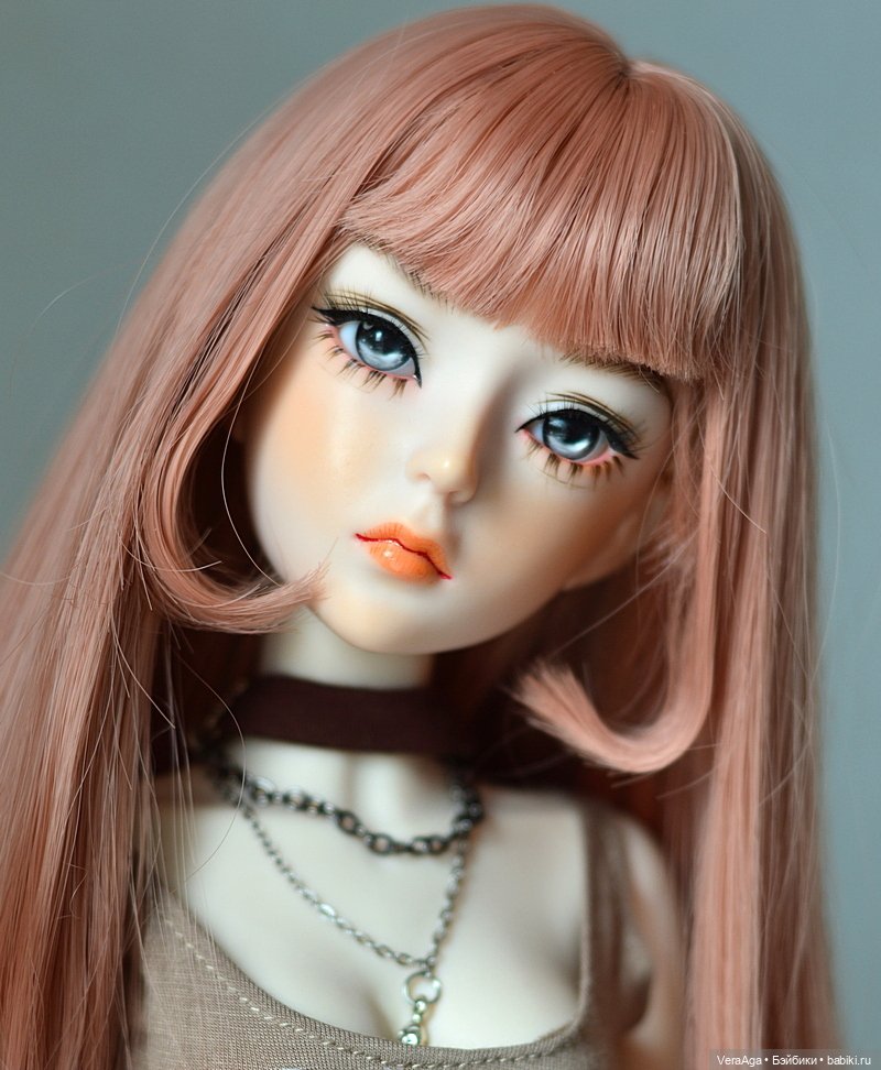 Чем убрать оранжевый пигмент с лица куклы (фото 2)