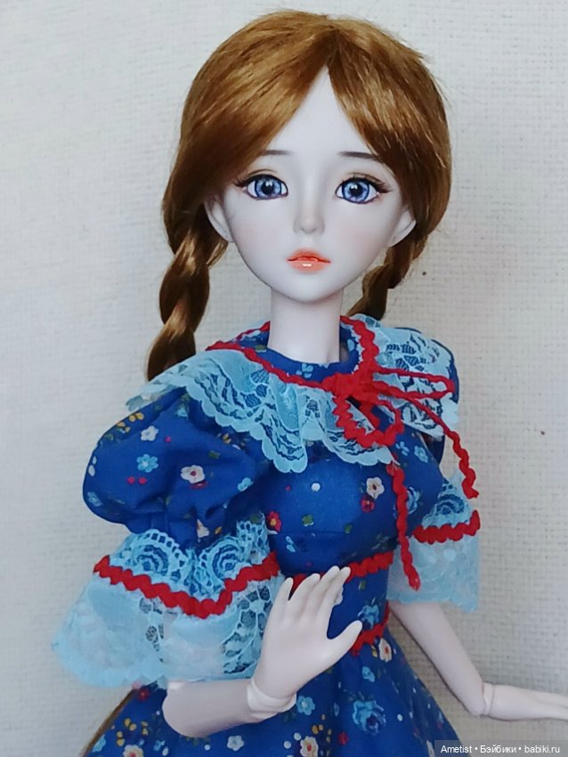 Ситцевые платья для 1/3 — Одежда и обувь для кукол своими руками: фото