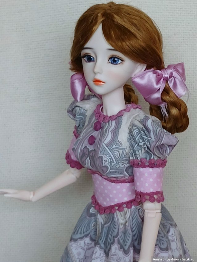 Ситцевые платья для 1/3 — Одежда и обувь для кукол своими руками: фото (фото 3)