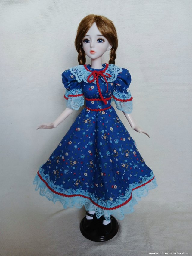 Ситцевые платья для 1/3 — Одежда и обувь для кукол своими руками: фото (фото 10)