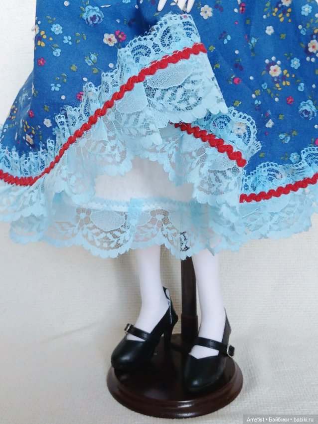 Ситцевые платья для 1/3 — Одежда и обувь для кукол своими руками: фото