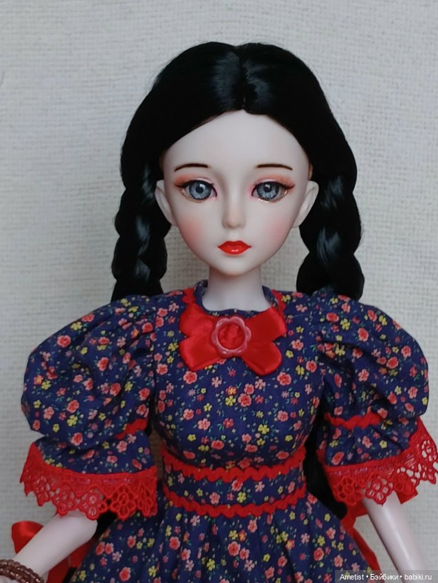 Ситцевые платья для 1/3 — Одежда и обувь для кукол своими руками: фото (фото 8)