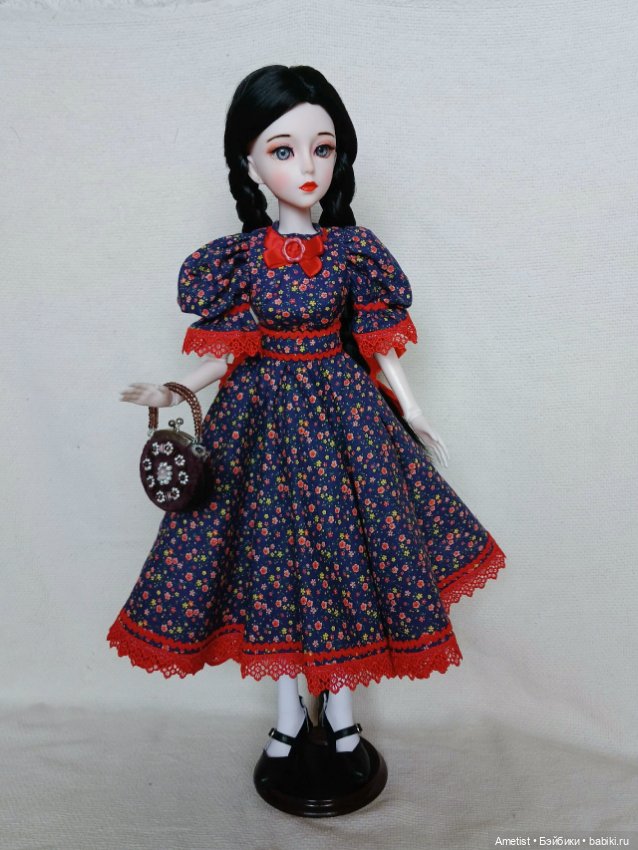 Ситцевые платья для 1/3 — Одежда и обувь для кукол своими руками: фото (фото 5)