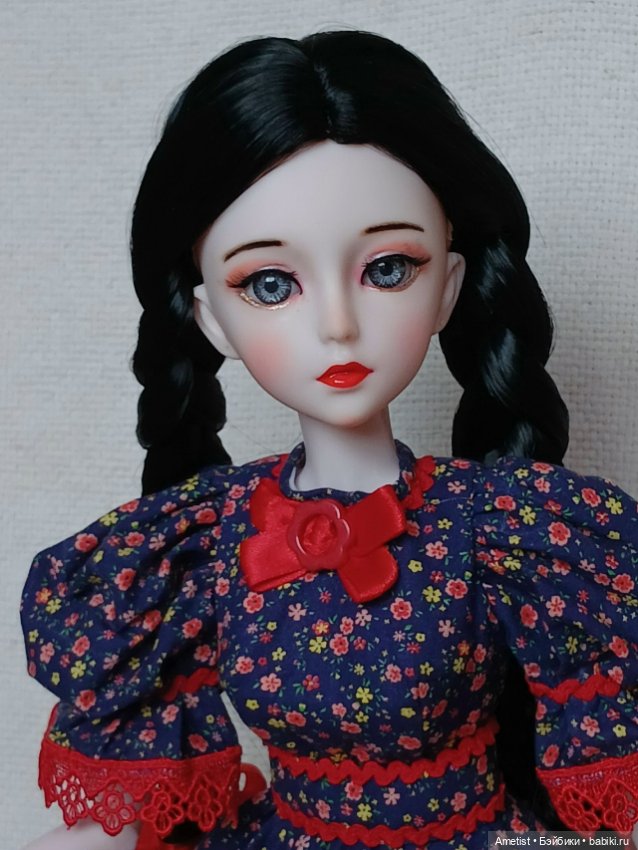 Ситцевые платья для 1/3 — Одежда и обувь для кукол своими руками: фото (фото 6)