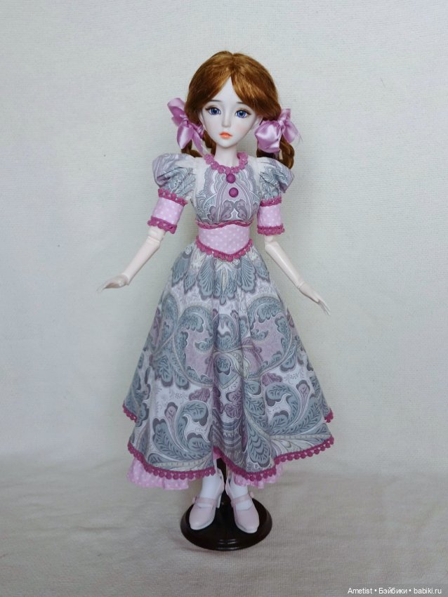 Ситцевые платья для 1/3 — Одежда и обувь для кукол своими руками: фото