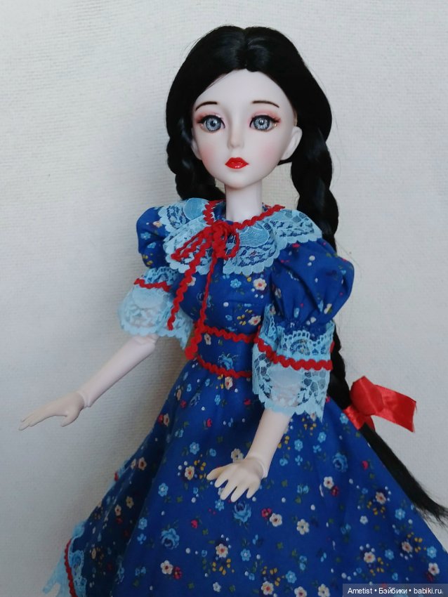 Ситцевые платья для 1/3 — Одежда и обувь для кукол своими руками: фото