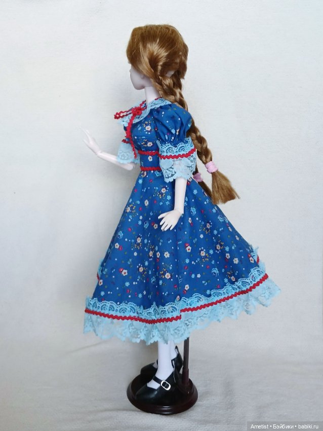Ситцевые платья для 1/3 — Одежда и обувь для кукол своими руками: фото