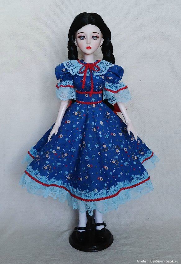 Ситцевые платья для 1/3 — Одежда и обувь для кукол своими руками: фото