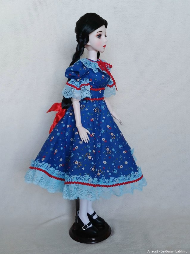 Ситцевые платья для 1/3 — Одежда и обувь для кукол своими руками: фото