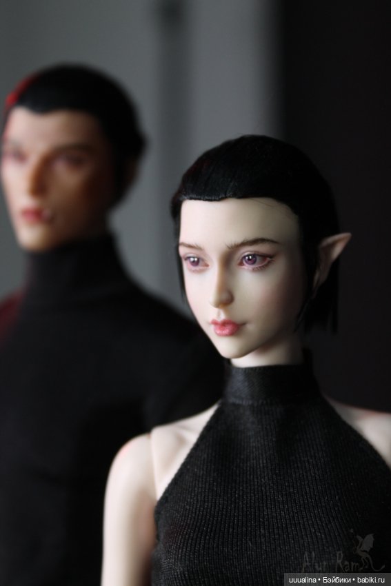 Влюбленные.❤Инфернальная парочка🖤 ООАК моего авторства. Видео + фото