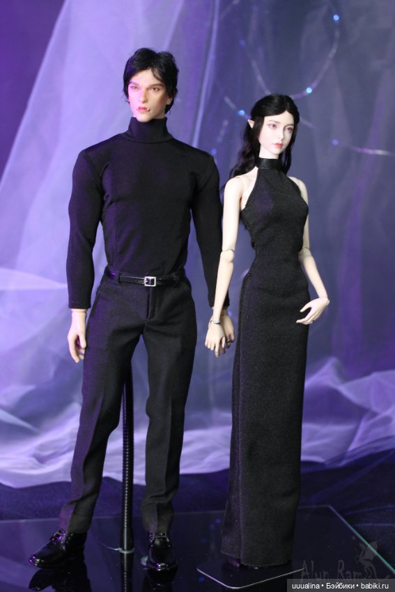 Влюбленные.❤Инфернальная парочка🖤 ООАК моего авторства. Видео + фото