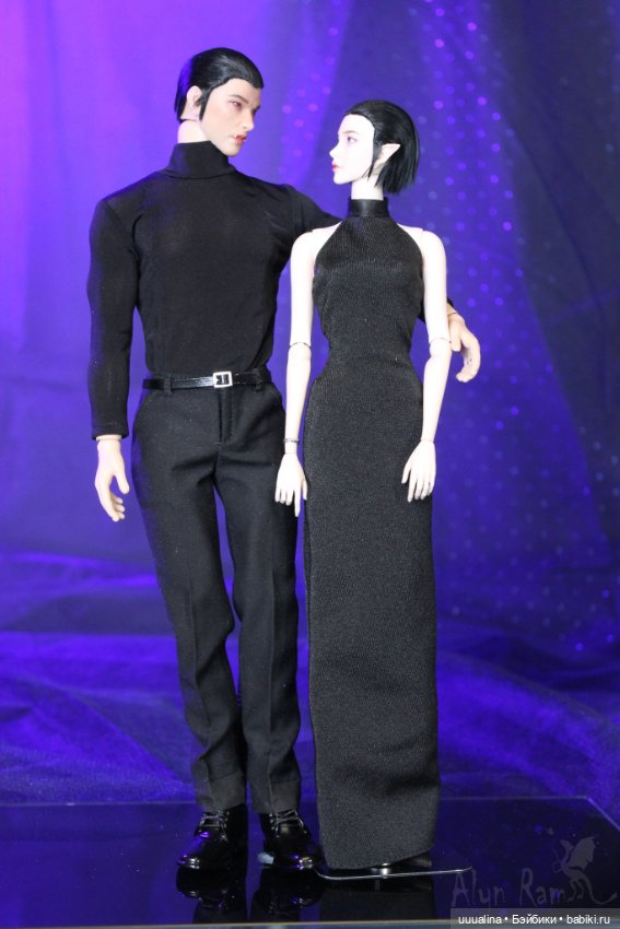 Влюбленные.❤Инфернальная парочка🖤 ООАК моего авторства. Видео + фото (фото 3)