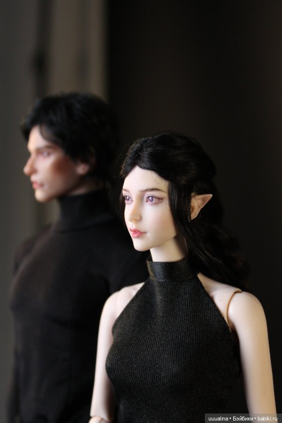 Влюбленные.❤Инфернальная парочка🖤 ООАК моего авторства. Видео + фото