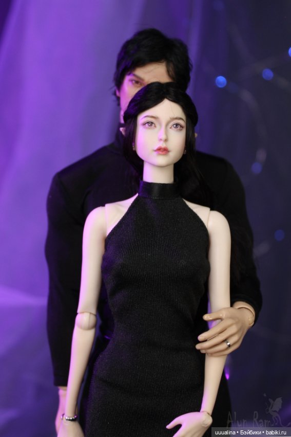 Влюбленные.❤Инфернальная парочка🖤 ООАК моего авторства. Видео + фото