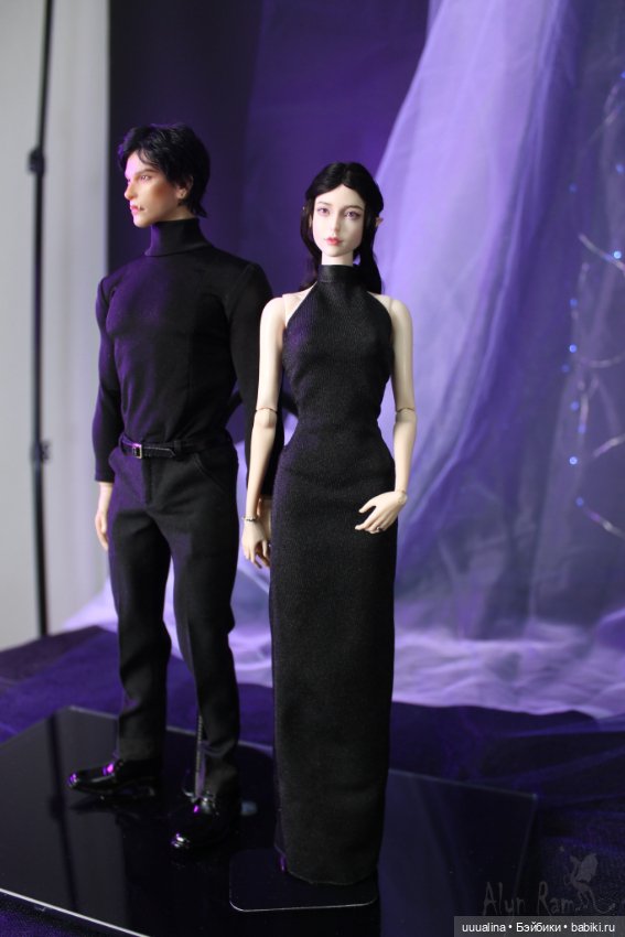 Влюбленные.❤Инфернальная парочка🖤 ООАК моего авторства. Видео + фото