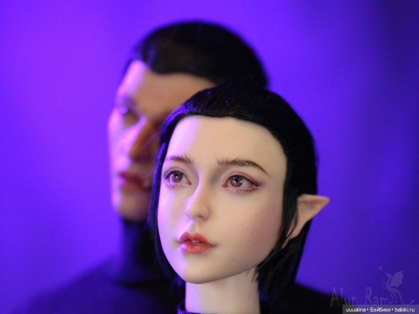 Влюбленные.❤Инфернальная парочка🖤 ООАК моего авторства. Видео + фото (фото 6)