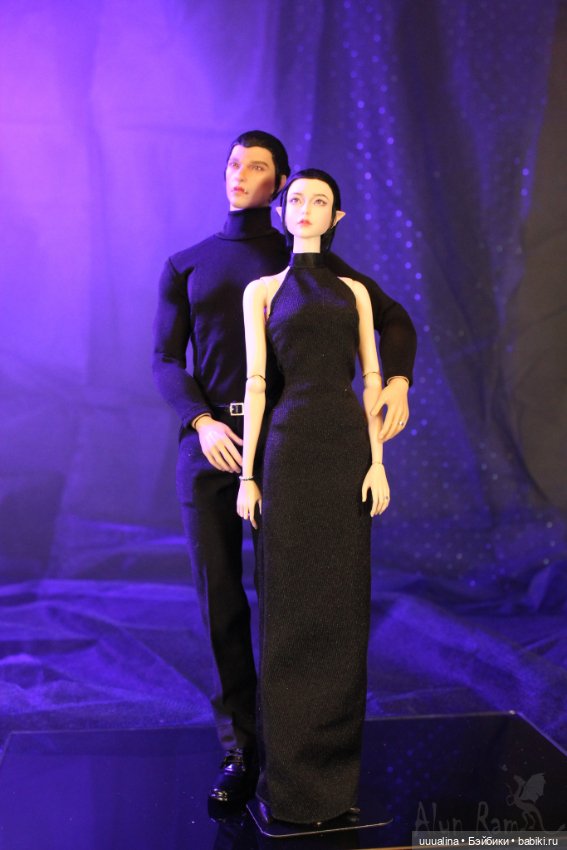 Влюбленные.❤Инфернальная парочка🖤 ООАК моего авторства. Видео + фото (фото 8)