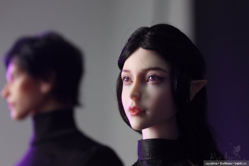 Влюбленные.❤Инфернальная парочка🖤 ООАК моего авторства. Видео + фото