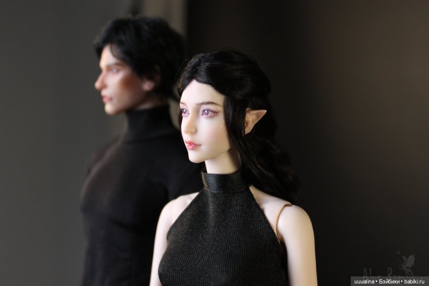 Влюбленные.❤Инфернальная парочка🖤 ООАК моего авторства. Видео + фото