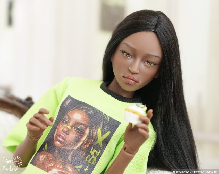 Цвет настроения.. Киви — Куклы Dart dolls (Анна Шиткина): российские BJD (БЖД)