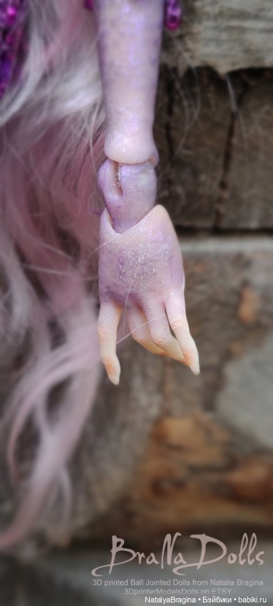 Темный Эльф Ведьма Афи — Авторские шарнирные куклы своими руками: лепка (фото 9)